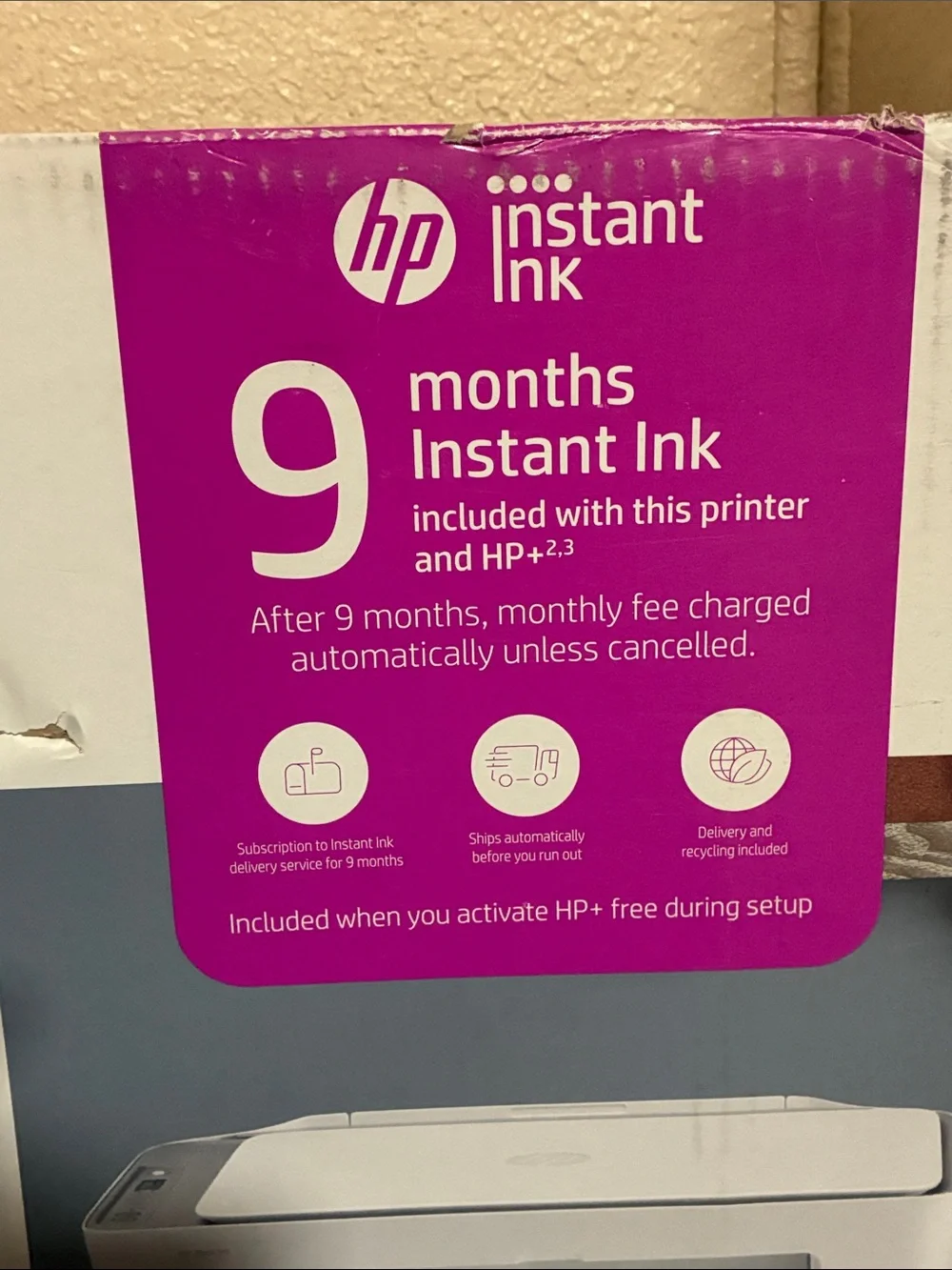 HP printer new